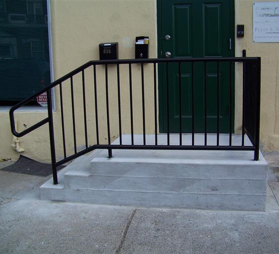 Iron Pipe Railing
